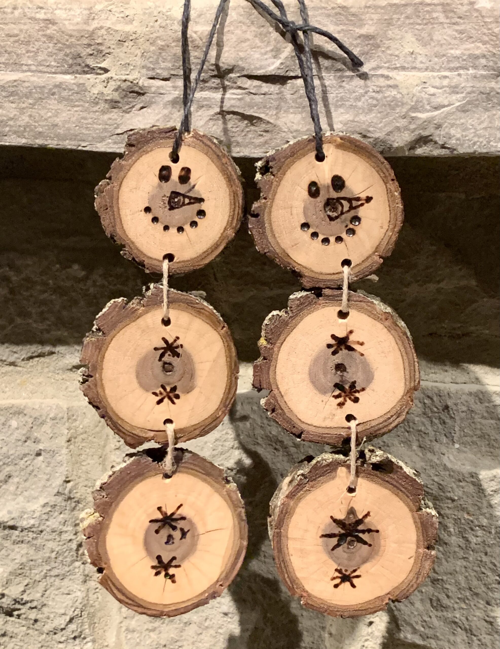 Live Edge Wood Ornament Product from EdgeWorks Creations